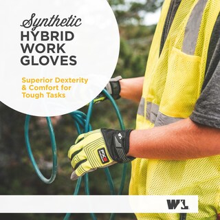 Foto 3 | Foto 3 | Guantes De Trabajo Wells Lamont Fx3 Hi-viz Extra Grip Medium - Venta Internacional.