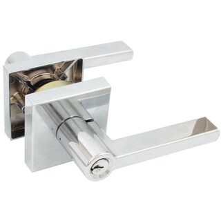 Foto 3 | Foto 3 | Palanca De Puerta Stone Harbor Vienna Con Entrada Con Llave En Cromo Pulido - Venta Internacional.
