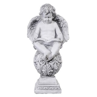 Foto 1 | Foto 1 | Estatua Alpina De Resina Y Gris Piedra De 60 Cm De Altura - Venta Internacional.