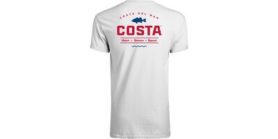 Foto 1 | Foto 1 | Camisa Costa Del Mar Topwater De Manga Corta Blanca Xl - Venta Internacional.