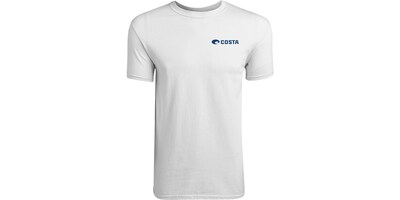 Foto 2 | Foto 2 | Camisa Costa Del Mar Topwater De Manga Corta Blanca Xl - Venta Internacional.