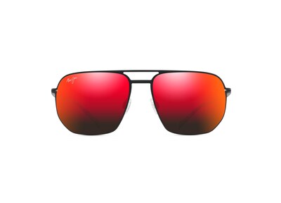 Foto 1 | Foto 1 | Gafas De Sol Maui Jim Sharks Cove Negro Mate Polarizadas - Venta Internacional.