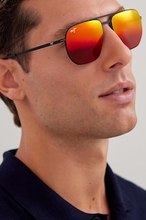 Foto 3 | Foto 3 | Gafas De Sol Maui Jim Sharks Cove Negro Mate Polarizadas - Venta Internacional.