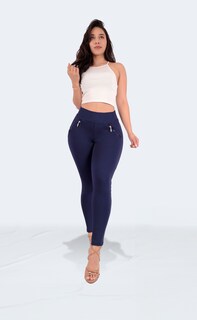 Foto 6 | Foto 6 | Pantalón de Vestir Casual Azul Marino Sea Brazil para Mujer