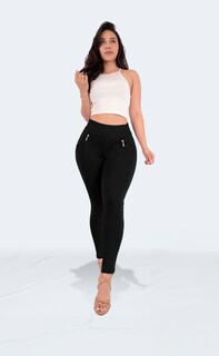 Foto 5 | Foto 5 | Pantalón de Vestir Casual Recto Negro Sea Brazil para Mujer