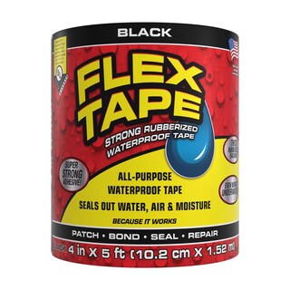 Foto 1 | Foto 1 | Cinta De Reparación Impermeable Flex Seal Flex Tape 10 Cm X 1 5 M Negra - Venta Internacional.