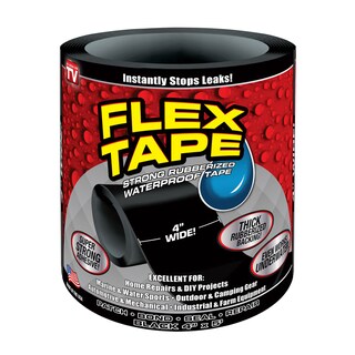 Foto 3 | Foto 3 | Cinta De Reparación Impermeable Flex Seal Flex Tape 10 Cm X 1 5 M Negra - Venta Internacional.