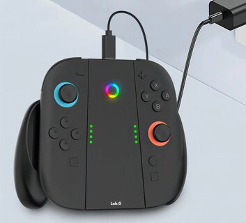 Foto 3 | Foto 3 | ''base De Carga 4 En 1 Con Para Nintendo Switch 2 Soportable Negro ''