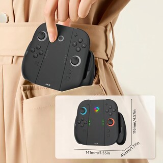 Foto 4 | Foto 4 | ''base De Carga 4 En 1 Con Para Nintendo Switch 2 Soportable Negro ''