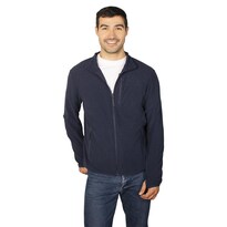 Chamarra Fleece Para Hombre Con Abertura En Puños Greenlander Azul Marino