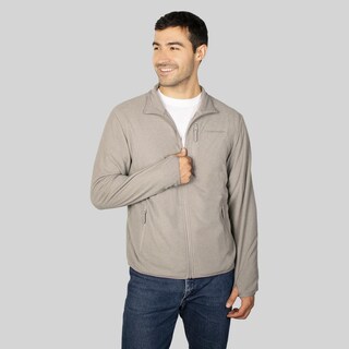 Foto 3 | Foto 3 | Chamarra Fleece Para Hombre Con Abertura En Puños Greenlander Gris