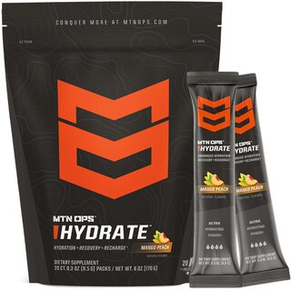 Foto 1 | Foto 1 | Mezcla De Electrolitos En Polvo Para Bebidas Mtn Ops Hydrate Mango Peach - Venta Internacional.