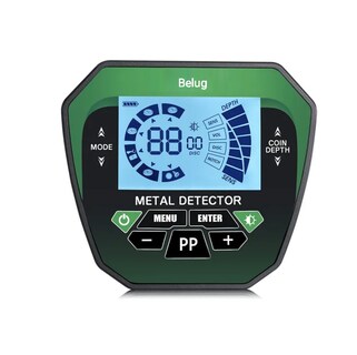 Foto 2 | Foto 2 | ''detector De Metales Con Pantalla Lcd Con Batería Y Pala Verde ''
