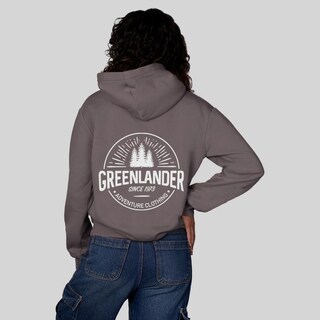 Foto 3 | Foto 3 | Sudadera Greenlander Con Gorro Hoodie Casual Para Mujer Gris