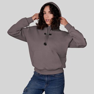 Foto 4 | Foto 4 | Sudadera Greenlander Con Gorro Hoodie Casual Para Mujer Gris