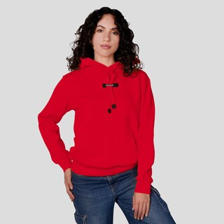 Foto 1 | Foto 1 | Sudadera Greenlander Con Gorro Hoodie Casual Para Mujer Rojo