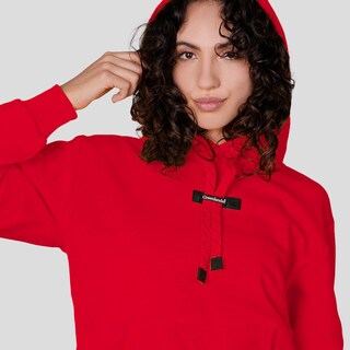 Foto 2 | Foto 2 | Sudadera Greenlander Con Gorro Hoodie Casual Para Mujer Rojo