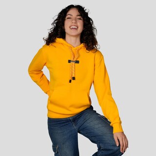 Foto 1 | Foto 1 | Sudadera Greenlander Con Gorro Hoodie Casual Para Mujer Amarillo