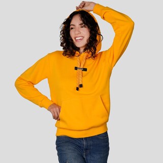 Foto 3 | Foto 3 | Sudadera Greenlander Con Gorro Hoodie Casual Para Mujer Amarillo