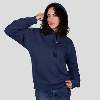 Foto 3 | Foto 3 | Sudadera Greenlander Con Gorro Hoodie Casual Para Mujer Azul Marino