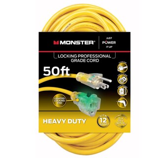 Foto 1 | Foto 1 | Cable De Extensión Monster Just Power It Up 15 A 125 V 15 M Amarillo - Venta Internacional.
