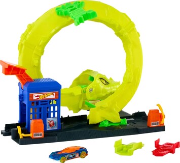 Foto 1 | Foto 1 | Hw City Pista De Juguete Ataque De Serpiente Jbm63