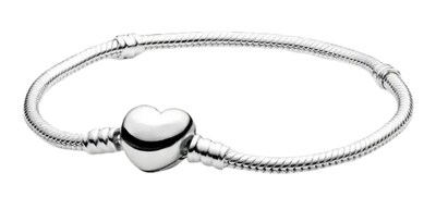 Foto 1 | Foto 1 | Pulsera Xtellar Con Diseño De Cadena Serpiente Y Broche En Forma De Corazón