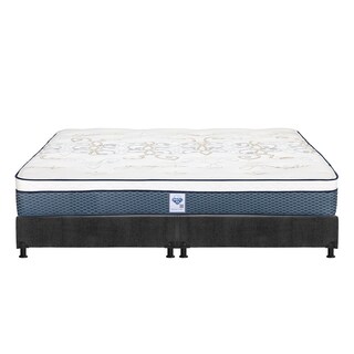 Foto 2 | Foto 2 | Colchón Spring Air Cantabria Queen Size + Box Dicasa + Almohada Royal Twin + Juego De Sábanas Royal