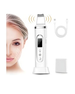 Foto 1 | Foto 1 | Espátula Ultrasónica Limpiador Ultrasónico Facial Con 3 Modos 400mah Limpiador Ultrasonido Facial Con Pantalla