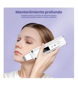 Foto 2 | Foto 2 | Espátula Ultrasónica Limpiador Ultrasónico Facial Con 3 Modos 400mah Limpiador Ultrasonido Facial Con Pantalla