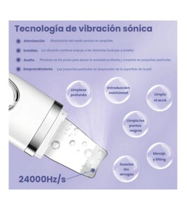 Foto 3 | Foto 3 | Espátula Ultrasónica Limpiador Ultrasónico Facial Con 3 Modos 400mah Limpiador Ultrasonido Facial Con Pantalla