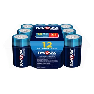 Foto 7 | Foto 7 | Batería Alcalina Rayovac High Energy D Paquete De 12 - Venta Internacional.