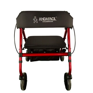Foto 4 | Foto 4 | Andafacil Rollator 2 En 1 Con Asiento Estilo Europeo