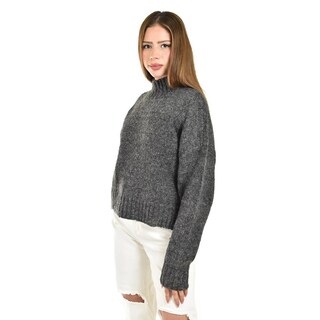 Foto 2 | Foto 2 | Sueter De Cuello Alto Roman Fashion /juvenil 12698 (gris Obscuro) Gris Oscuro