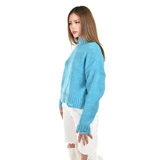 Foto 2 | Foto 2 | Sueter De Cuello Alto Roman Fashion /juvenil 12698 (azul Claro) Azul
