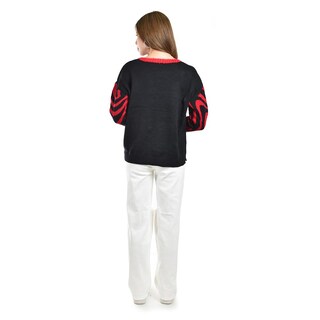 Foto 3 | Foto 3 | Sueter Navideño Divertido Roman Fashion /juvenil  Abw37 (negro) Negro