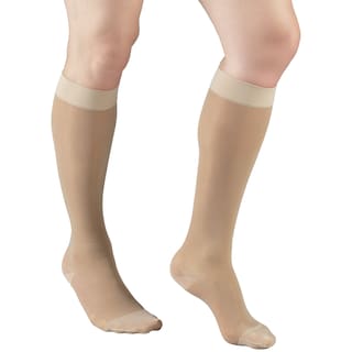 Foto 3 | Foto 3 | Medias De Compresión Truform Sheer De 15 A 20 Mm Hg Hasta La Rodilla - Venta Internacional.