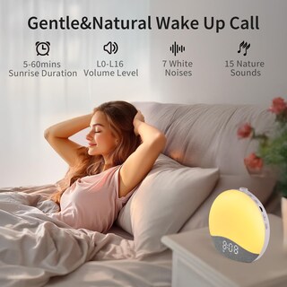 Foto 4 | Foto 4 | Máquina De Sonido Sunrise Alarm Clock Easyera Mejorada - Venta Internacional.