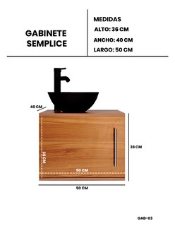 Foto 6 | Foto 6 | Gabinete Flotante Para Baño Clarion Con Llave Y Ovalín.