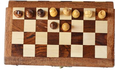 Foto 5 | Foto 5 | Juego De Ajedrez Chessbazar Con Bolsillo Magnético De Viaje Staunton 7 X 7 Cm - Venta Internacional.