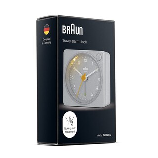Foto 7 | Foto 7 | Reloj Despertador Braun Classic Travel Analógico Con Despertador Y Luz - Venta Internacional.
