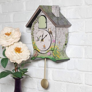 Foto 2 | Foto 2 | Reloj De Cuco Mark Feldstein Garden Cottage Singing Cardinal - Venta Internacional.