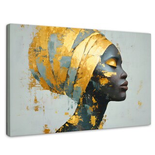 Foto 1 | Foto 1 | Cuadro Decorativo Canvas Mujer Africana Sombra Serena 90x60