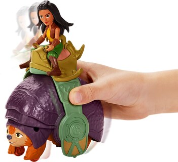 Foto 5 | Foto 5 | Muñeca Disney Princess Raya Y El Último Dragón Raya Con Tuk Tuk - Venta Internacional.