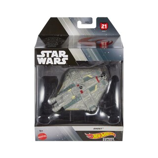 Foto 1 | Foto 1 | Starship Hot Wheels Star Wars Ghost Die-fast Escala 1:50 - Venta Internacional.