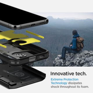 Foto 4 | Foto 4 | Funda Spigen Tough Armor Para El Galaxy S22 Plus (2022) - Negro - Venta Internacional.