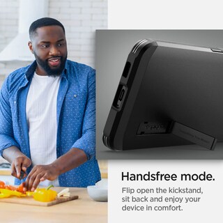 Foto 6 | Foto 6 | Funda Spigen Tough Armor Para El Galaxy S22 Plus (2022) - Negro - Venta Internacional.