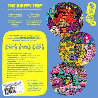 Foto 2 | Foto 2 | Rompecabezas The Drippy Trip De Magic Puzzle Company 1000 Piezas - Venta Internacional.