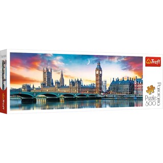 Foto 1 | Foto 1 | Rompecabezas Trefl Panorama Big Ben Y Palacio De Westminster - Venta Internacional.