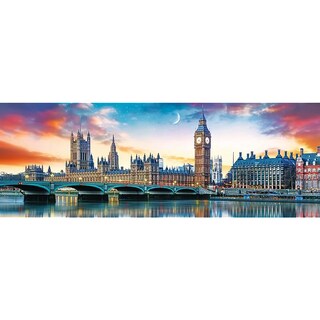 Foto 2 | Foto 2 | Rompecabezas Trefl Panorama Big Ben Y Palacio De Westminster - Venta Internacional.
